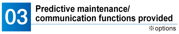 Predictive maintenance|communication functions provided